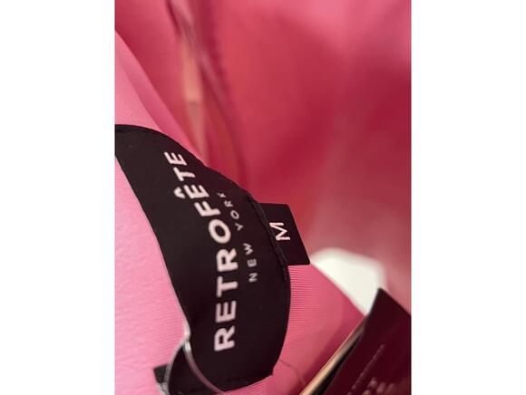 retrofete Polly Dress in Light Rose & Silver - Picture 5 of 7